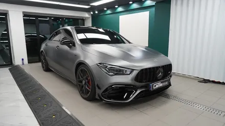벤츠 CLA45 AMG 무광PPF, 크롬딜리트 시공   ( 용산 마포구 여의도 랩핑 PPF ) < 코션 마포점 > / 서울 마포, 서대문, 영등포, 은평