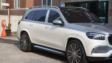 벤츠 GLS 600 마이바흐 듀오톤(투톤) 실버, 전체 PPF 시공  ( 마포구 PPF , 마포구 랩핑 ) < 코션 마포점 > / 서울 마포, 서대문, 영등포, 은평
