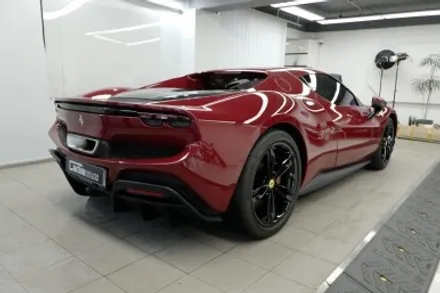페라리 296 GTB 전체 PPF, 파츠 블랙유광 랩핑 시공  ( 마포구 PPF , 마포구 랩핑 ) < 코션 마포점 > / 마포구 신수동