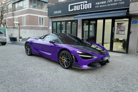 멕라렌 720s 스파이더 택랩 미드나잇퍼플 전체 랩핑, 부분PPF  ( 마포구 PPF , 마포구 랩핑 )< 코션 마포점 > / 마포구 신수동
