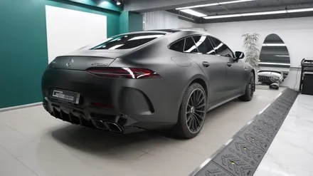 벤츠 GT63 AMG 전체블랙 랩핑, 부분 PPF / 서울 마포, 서대문, 영등포, 은평