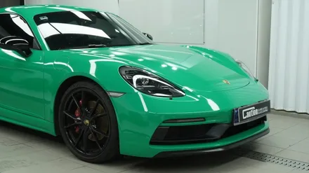 포르쉐 718 카이맨 3m Kelly Green 전체 랩핑  ( 용산 마포구 여의도 랩핑 PPF ) < 코션 마포점 > / 서울 마포, 서대문, 영등포, 은평