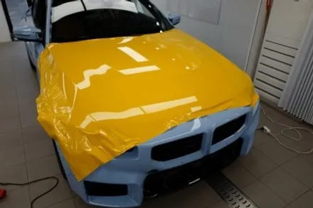 BMW M2 딥옐로우 랩핑  ( 마포구 PPF , 마포구 랩핑 ) < 코션 마포점 > / 서울 마포, 서대문, 영등포, 은평