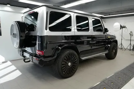 벤츠 G63 AMG 지바겐 코치라인 랩핑 시공  ( 마포구 PPF , 마포구 랩핑 ) < 코션 마포점 > / 마포구 신수동