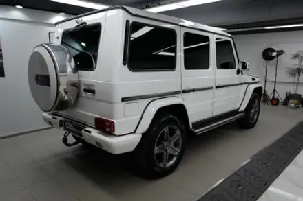 벤츠 지바겐 G350D 하이그로시 고광택 블랙 전체 랩핑. 화이트 -> 유광블랙 ( 용산 마포구 여의도 랩핑 PPF ) < 코션 마포점 > / 마포구 신수동