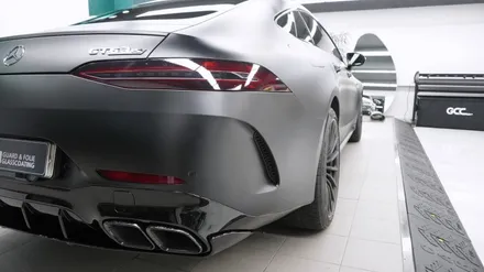 벤츠 GT63 AMG 전체블랙 랩핑, 부분 PPF / 서울 마포, 서대문, 영등포, 은평