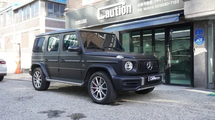 벤츠 지바겐 G63 AMG 무광블랙 전체 랩핑  ( 용산 마포구 여의도 랩핑 PPF ) < 코션 마포점 > / 서울 마포, 서대문, 영등포, 은평