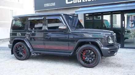 벤츠 지바겐 g63 amg 데칼 랩핑, 크롬 딜리트 (크롬 죽이기) 시공  ( 마포구 랩핑 PPF ) < 코션 마포점 > / 서울 마포, 서대문, 영등포, 은평