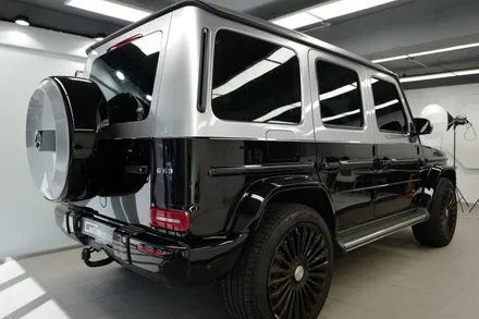 벤츠 G63 AMG 지바겐 코치라인 랩핑 시공  ( 마포구 PPF , 마포구 랩핑 ) < 코션 마포점 > / 마포구 신수동