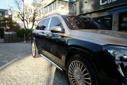 벤츠 GLS 600 마이바흐 샴페인골드 듀오톤(투톤) 랩핑 시공 ( 마포구 PPF , 마포구 랩핑 ) < 코션 마포점 > / 마포구 신수동