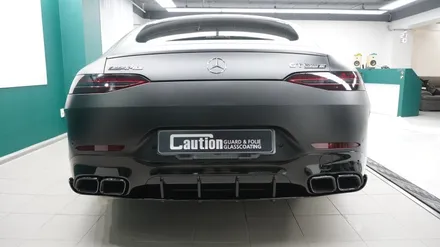 벤츠 GT63 AMG 전체블랙 랩핑, 부분 PPF / 서울 마포, 서대문, 영등포, 은평