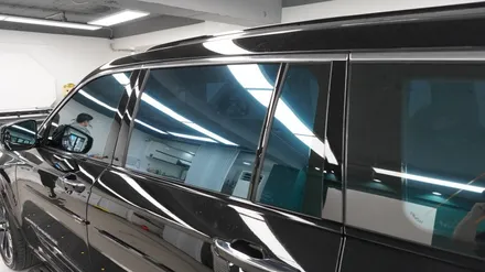 지프 체로키 PPF, 부분 탑폴리에 블랙 랩핑 시공  ( 용산 마포구 여의도 랩핑 PPF ) < 코션 마포점 > / 서울 마포, 서대문, 영등포, 은평