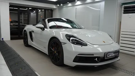 포르쉐 718 박스터 gts  하이그로시 크레용 전체 랩핑  ( 마포구 PPF , 마포구 랩핑 ) < 코션 마포점 > / 서울 마포, 서대문, 영등포, 은평