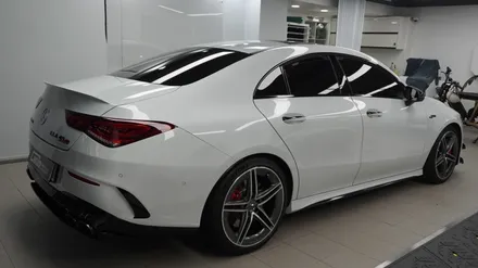 벤츠 cla45s amg 크롬딜리트(크롬죽이기) 랩핑 kpmf 탑폴리에  ( 마포구 PPF , 마포구 랩핑 )< 코션 마포점 > / 서울 마포, 서대문, 영등포, 은평