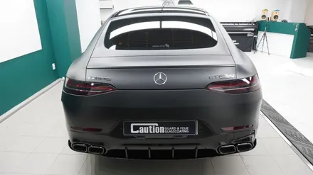 벤츠 GT63 AMG 전체블랙 랩핑, 부분 PPF / 서울 마포, 서대문, 영등포, 은평