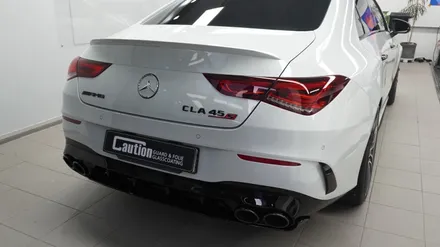 벤츠 cla45s amg 크롬딜리트(크롬죽이기) 랩핑 kpmf 탑폴리에  ( 마포구 PPF , 마포구 랩핑 )< 코션 마포점 > / 서울 마포, 서대문, 영등포, 은평