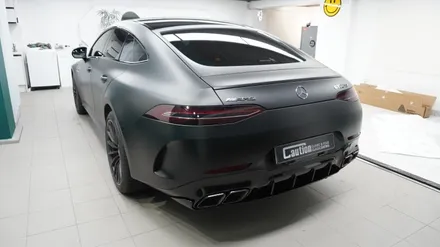벤츠 GT63 AMG 전체블랙 랩핑, 부분 PPF / 서울 마포, 서대문, 영등포, 은평