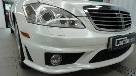 벤츠 S65 AMG 화이트펄 전체랩핑 ( 용산 마포구 여의도 랩핑 PPF ) < 코션 마포점 > / 서울 마포, 서대문, 영등포, 은평
