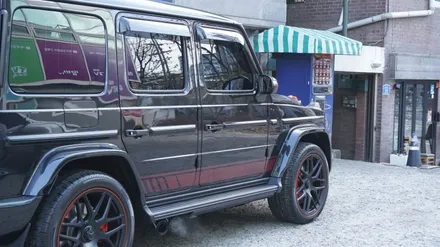 벤츠 지바겐 g63 amg 데칼 랩핑, 크롬 딜리트 (크롬 죽이기) 시공  ( 마포구 랩핑 PPF ) < 코션 마포점 > / 서울 마포, 서대문, 영등포, 은평