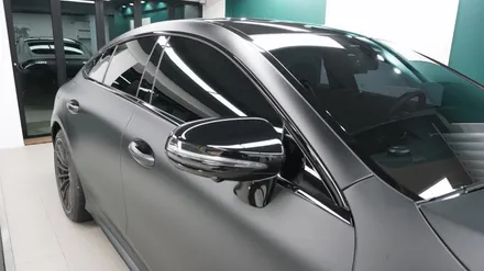 벤츠 GT63 AMG 전체블랙 랩핑, 부분 PPF / 서울 마포, 서대문, 영등포, 은평