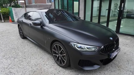 BMW 850i KPMF 무광블랙 전체 랩핑  ( 용산 마포구 여의도 랩핑 PPF ) < 코션 마포점 > / 서울 마포, 서대문, 영등포, 은평