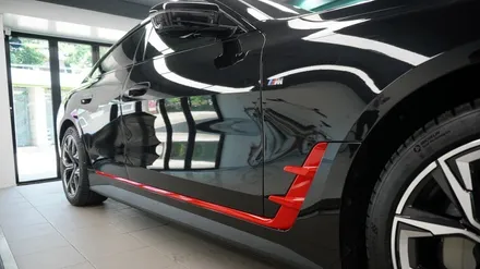 BMW I4 3M 카마인레드 부분 포인트 랩핑   ( 용산 마포구 여의도 랩핑 PPF ) < 코션 마포점 > / 서울 마포, 서대문, 영등포, 은평