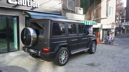벤츠 지바겐 G63 AMG 무광블랙 전체 랩핑  ( 용산 마포구 여의도 랩핑 PPF ) < 코션 마포점 > / 서울 마포, 서대문, 영등포, 은평