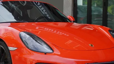 포르쉐 718 gts 하이그로시 페라리레드 전체 랩핑  ( 마포구 PPF , 마포구 랩핑 )< 코션 마포점 > / 서울 마포, 서대문, 영등포, 은평