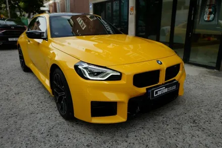 BMW M2 딥옐로우 랩핑  ( 마포구 PPF , 마포구 랩핑 ) < 코션 마포점 > / 서울 마포, 서대문, 영등포, 은평