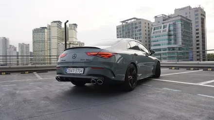 벤츠 CLA 45S AMG KPMF 탑폴리에 new다크그레이 전체 랩핑 ( 용산 마포구 여의도 랩핑 PPF ) < 코션 마포점 > / 서울 마포, 서대문, 영등포, 은평
