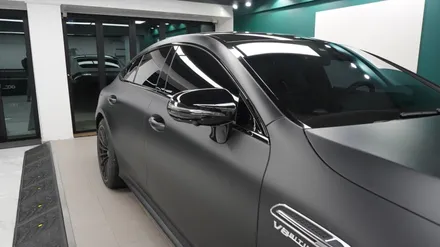 벤츠 GT63 AMG 전체블랙 랩핑, 부분 PPF / 서울 마포, 서대문, 영등포, 은평