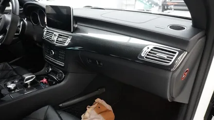 벤츠 CLS AMG 실내 카본 PPF 시공 / 서울 마포, 서대문, 영등포, 은평