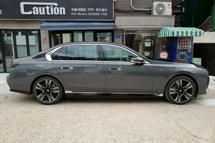 BMW 7시리즈 750e 나노 그레이 하단 듀오톤 랩핑, PPF 시공  ( 마포구 PPF , 마포구 랩핑 ) < 코션 마포점 > / 마포구 신수동
