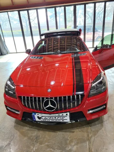 메르세데스 벤츠 SLC 43 루프스킨 & 라이트PPF 랩핑 시공 [케이랩스_진해랩핑+창원랩핑+전체랩핑+부분랩핑+광고랩핑] 창원랩핑샵 / 창원시 진해구
