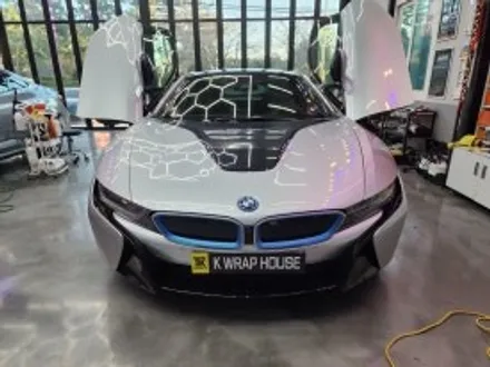 창원랩핑 - 특별한 내차 BMW I8 전체랩핑??케이랩하우스에서! [진해랩핑, 마산랩핑, 경남랩핑, 루프스킨, 전체랩핑,부분랩핑, PPF]-창원랩핑샵 / 창원시 진해구