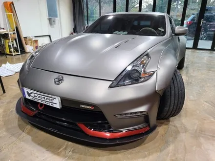 창원 Nissan 370Z 오버휀다 랩핑 시공 - 케이랩스 [케이랩스_진해랩핑+창원랩핑+전체랩핑+부분랩핑+광고랩핑] 창원랩핑샵 / 창원시 진해구