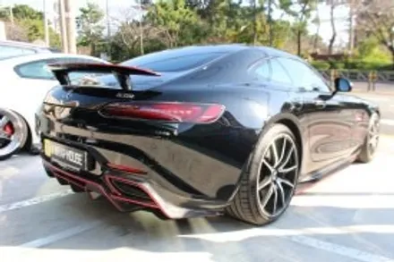 창원랩핑 - 벤츠 AMG GTS 40 케릭터 라인 레드라인 시공도? 케이랩하우스!![진해랩핑, 마산랩핑, 경남랩핑, 루프스킨, 전체랩핑,부분랩핑, 광고랩핑]-창원랩핑샵 / 창원시 진해구