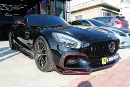 창원랩핑 - 벤츠 AMG GTS 40 케릭터 라인 레드라인 시공도? 케이랩하우스!![진해랩핑, 마산랩핑, 경남랩핑, 루프스킨, 전체랩핑,부분랩핑, 광고랩핑]-창원랩핑샵 / 창원시 진해구