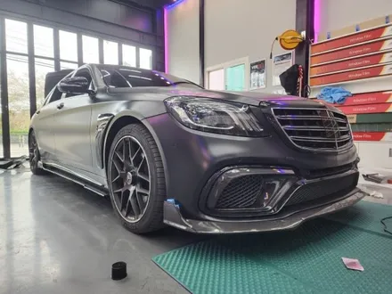 [공지] 창원 벤츠 S63 AMG 랩핑 브라부스 카본 바디킷 장착 전문 케이랩하우스 / 창원시 진해구