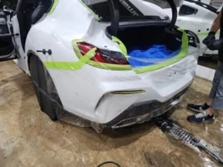 창원랩핑 - PPF 된 내차 사고가 났어요!!BMW 840I PPF 보험처리 케이랩스![진해랩핑, 마산랩핑, 경남랩핑, 루프스킨, 전체랩핑,부분랩핑, 광고랩핑]-창원랩핑샵 / 창원시 진해구