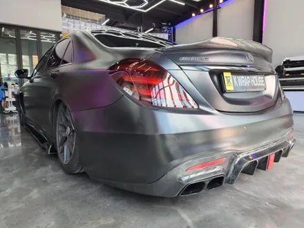 [공지] 창원 벤츠 S63 AMG 랩핑 브라부스 카본 바디킷 장착 전문 케이랩하우스 / 창원시 진해구