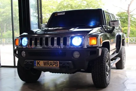 창원랩핑 - 내차가 HUMMER H3인데 전체랩핑 되겠나? 험머 H3 전체랩핑은 케이랩스~!![진해랩핑, 마산랩핑, 경남랩핑, 루프스킨, 전체랩핑,부분랩핑, 광고랩핑]-창원랩핑샵 / 창원시 진해구