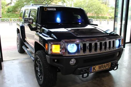 창원랩핑 - 내차가 HUMMER H3인데 전체랩핑 되겠나? 험머 H3 전체랩핑은 케이랩스~!![진해랩핑, 마산랩핑, 경남랩핑, 루프스킨, 전체랩핑,부분랩핑, 광고랩핑]-창원랩핑샵 / 창원시 진해구