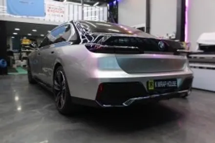 창원랩핑 - BMW 750e 뒷범퍼 부분 랩핑도? 케이랩하우스!! [진해랩핑, 마산랩핑, 경남랩핑, 루프스킨, 전체랩핑,부분랩핑, 광고랩핑]-창원랩핑샵 / 창원시 진해구