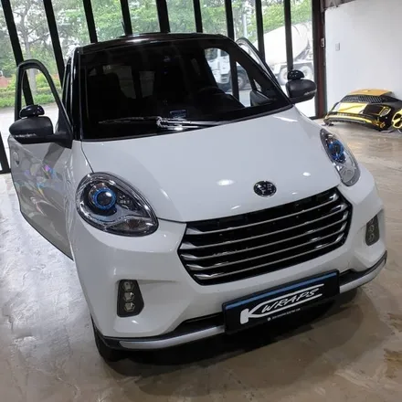 [케이랩스_진해랩핑+창원랩핑+전체랩핑+부분랩핑+디자인랩핑] 국산차 스마트 ev Z 실내 랩핑 / 창원시 진해구