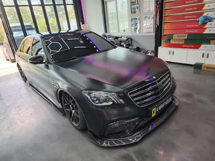 [공지] 창원 벤츠 S63 AMG 랩핑 브라부스 카본 바디킷 장착 전문 케이랩하우스 / 창원시 진해구