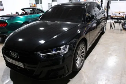 아우디 A8 크롬딜리트 & 실내랩핑은 어디서?? 경남 창원 자동차랩핑전문점 케이랩스!!![진해랩핑, 마산랩핑, 경남랩핑, 전체랩핑,부분랩핑, 광고랩핑]-창원랩핑샵 진해랩핑샵 / 창원시 진해구