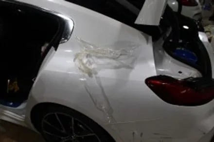 창원랩핑 - PPF 된 내차 사고가 났어요!!BMW 840I PPF 보험처리 케이랩스![진해랩핑, 마산랩핑, 경남랩핑, 루프스킨, 전체랩핑,부분랩핑, 광고랩핑]-창원랩핑샵 / 창원시 진해구