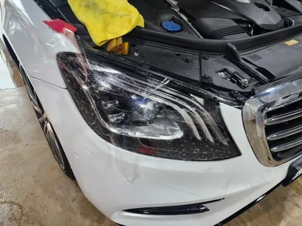 창원랩핑 - 벤츠 S Class 350d 전체 랩핑, 크롬 딜리트, 생활 보호 PPF 시공 [진해랩핑, 마산랩핑, 경남랩핑, 루프스킨, 전체랩핑,부분랩핑, 광고랩핑] - 창원랩핑샵 / 창원시 진해구