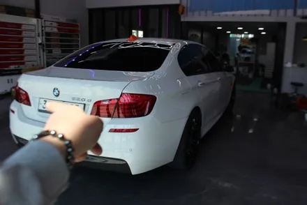 창원랩핑 - BMW 520d 전체랩핑 어디서 하지? 케이랩하우스!! [진해랩핑, 마산랩핑, 경남랩핑, 루프스킨, 전체랩핑,부분랩핑, 광고랩핑]-창원랩핑샵 / 창원시 진해구